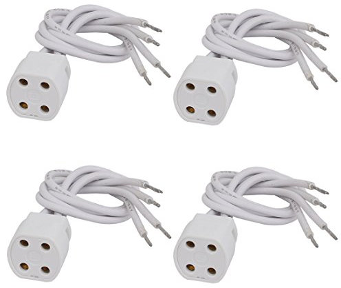 Aexit 4pcs F34-1 AC 500V 2A G10q Base Light Portalampada speciale per tubo ad anello ID: 479503