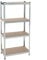 ESTEXO Steckregal Lagerregal 21 Modelle wählbar Schwerlastregal Regal Kellerregal Werkstattregal Werkbank Garagenregal (Verzinkt / 160x80x40cm / 320kg)