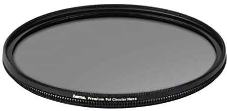 Hama Polarisationsfilter (Zirkularpolarisierung, Oberglas, Gewindedurchmesser 67 mm, Rahmenstärke 4,5 mm, Vordergewinde, NSC18 (Nano Super Coated 18 Lagen) schwarz