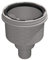 LUX ELEMENTS Siphon vertical pour TUB LINE, TUB-LINE BA-S LTUBE1113, gris