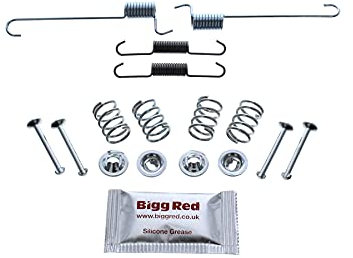 Bigg Red - Rear Parking Brake Shoe Fitting Kit - Compatible with X-Trail T30
