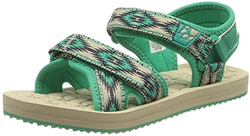 Jack Wolfskin Jungen Unisex Kinder Zulu Vc K Sandale, Green/Light Green, 29 EU