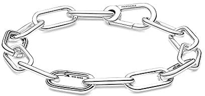 PANDORA ME Link Chain Armband 17,5cm aus Sterling-Silber, Kompatibel mit PANDORA ME Armbänder, 599588C00-3