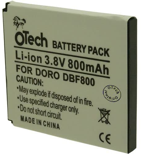Otech Batterien Akkus/akku kompatibel für Doro DBF-800E