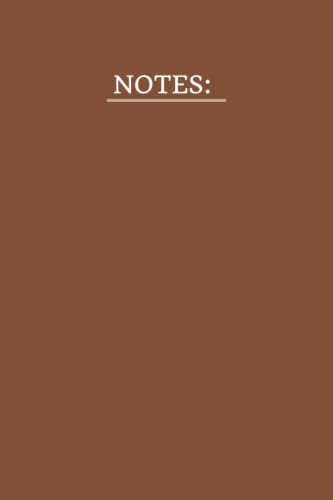 NOTES Notebook Journal A5 100 pages (Satchel)