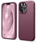 elago Liquid Silicone Case Kompatibel mit iPhone 13 Pro Hülle (6,1), Hochwertiges Silikon, Rundumschutz Handyhülle : 3-Layer Struktur Schutzhülle, Kratzfestes Weiches Mikrofaserfutter (Weinrot)