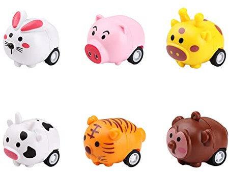 6 Stück Ostergeschenke Kinder als Mitbringsel Mitgebsel Gastgeschenke, Aufziehbare Osterhasen Tier Set, Ostern Basteln Kinder, Kindergeburtstag Gastgeschenke, Ostern Deko, Ostern Geschenke Kinder