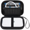Canboc Hard Case for Canon Ivy 2 Mini/Canon Ivy Mini/Canon Ivy CLIQ+2 CLIQ 2 Photo Printer Mobile Wireless Bluetooth Instant Camera Printer, Zipper Mesh Bag fit Photo Paper Cable, Black+Black