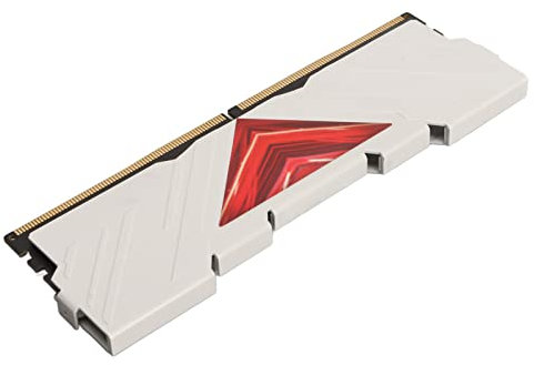 RAM DDR5 4800 MHz, Plug and Play Prestazioni Stabili Larghezza di Banda 38400 Risposta Rapida Dissipazione del Calore Efficace RAM DDR5 da 16 GB per PC (Bianco)