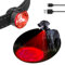 UMIONE PET LIGHT: Wasserdichtes Hundelicht, langlebig und ideal für Nachtspaziergänge (in Geschenkverpackung) (UMIONE-RED-01)