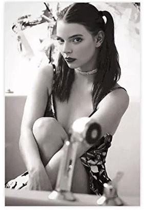 OWNPET Schauspielerin Anya Taylor-Joy 3 Leinwand-Poster, Wandkunst, Dekor, Bild, Gemälde für Wohnzimmer, Schlafzimmer, Dekoration, ungerahmt, 30 x 45 cm