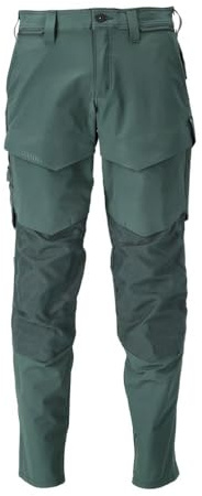 MASCOT Hose mit Knietaschen Waldgrün Customized - 22379-311-34 - Größe 90C50