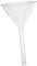 POPETPOP Entonnoirs en Verre, Entonnoirs en Verre Borosilicaté, Borosilicaté Glass Funnel Pour Laboratoire, Diamètre 60 mm