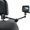 Mippko Car Headrest Camera Mount for GoPro/Insta 360 / DJI OSMO/AKASO/Video/DSLR Camera, 1.57 inch Diameter Base 10 inch Length Magic Arm, Aluminum Alloy Adjustable Camera Holder