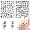Kuromi Nail Art Sticker, Cute Cartoon Nail Art Decals, 3D Self-Adhesive Nail Stickers, Kawaii Designer Anime Nail Stickers for Girls, Children, Women, Manicure Tips, Decoration (2 Sheets
