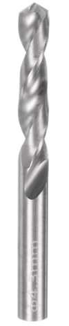 sourcing map Solid Carbide Drill Bit, 4.3mm (0.169) YG6X/C3 Micro-Grain Tungsten Carbide Jobber Twist Drill Bits Straight Shank for Drilling Stainless Steel Aluminum Metal Plastic