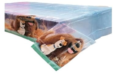 ALMACENESADAN, 5156, Pack fête d'anniversaire, Nappe 120 x 180 cm, de la Licence Toy Story (Animaux de Compagnie)