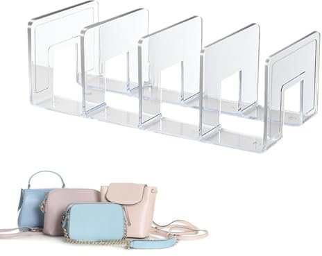 Genérico Organizador Bolsos Armario, Organizador Bolsos De Mujer, Organizadores para Bolsas para Armarios, para Dormitorio, Cocina, Estantes, Almacenamiento Y Organización