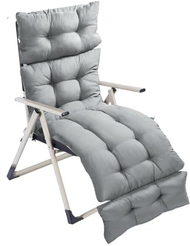 Lounge Stuhlkissen - bequemes Stuhlkissen, Stuhlkissen | Schaukelstuhlkissen für den Außenbereich, dick gepolstert für Schaukelstühle, Liegestühle, Sessel,