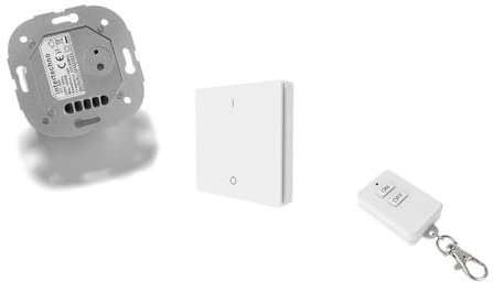 Intertechno ITL-510 Funk-Jalousieschalter mit Funk-Wandsender DWS-11 und Funk-Keysender DKS-10