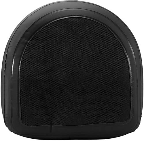 SièGe De Spa Gonflable Avec Ventouse 18,5 X 14,6 X 5,9 Pouces Avec Valve 2 En 1, SièGe D'Appoint De Spa De Piscine En PVC RéUtilisable Pour Adultes, SièGe De Bain à Remous Noir, SièGe D'Appoint De Bai