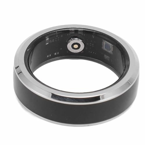 Vikye Smart Ring, 5ATM wasserdichte Tragbare Gesundheitsringe mit APP-Steuerung, Fitness-Tracker-Ringe, 3–5 Tage Akkulaufzeit (11#)