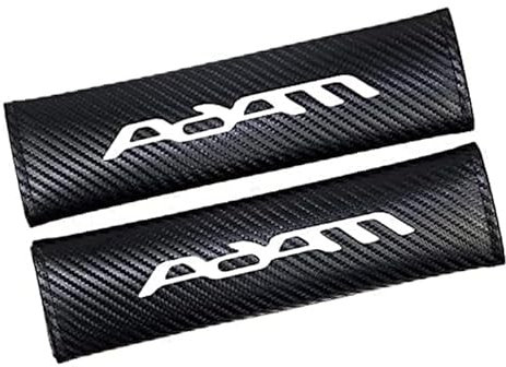 FAGBPEFW 2 Stück Auto Gurtpolster, für Opel Adam 2012-2019 Abnehmbarer Schulterpolster für Autosicherheitsgurte Weiches und bequemes Auto-Innenzubehör,A