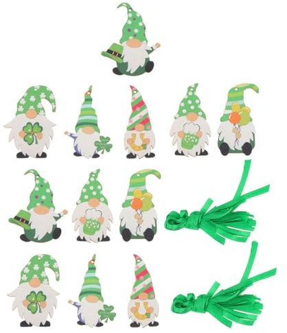 Cabilock St. Patricks Day GNOME Decor 36 Pack Kreative Hängen GNOME Festival Dekorative Hängen