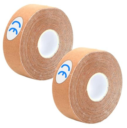 2 Stück Hautfarbene Face Tape Lifting Gesicht, Gesichtstape Gegen Falten Lifting Tapes Gesicht Straffung für Damen Frauen Gesicht Hals & Dekolleté, Elasthan Wasserdicht Atmungs