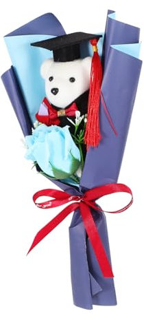 Gatuida Oso De Peluche Con Ramo De Flores Accesorio Para Sesión De Fotos Memorable