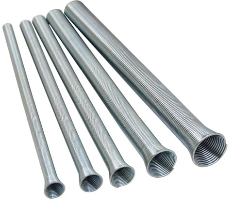 Molla esterna tubo multistrato 200mm Curvatubi per piegare i tubi di rame PVC Molla Piegatubi piegatrice Tubi Elettrici Condizionatori Tubi Acciaio Alluminio per tubo polietilene clima (un set)