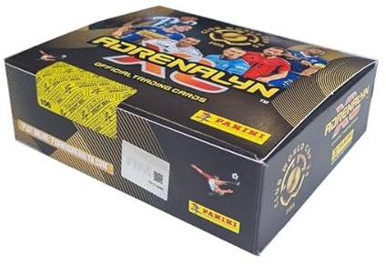 Panini FIFA Club World Cup Display Box (24 Booster Packs) Adrenalyn XL Coppa del Mondo 2025 Stagione Calcio Trading Cards e BB-Toy-Trades Top loader