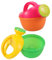 SWOOMEY 2 Stück Plastik Wasserspritzkanne für Strand Garten und Badewanne Kleine Runde Gießkanne mit für Wasserspaß im Sommer