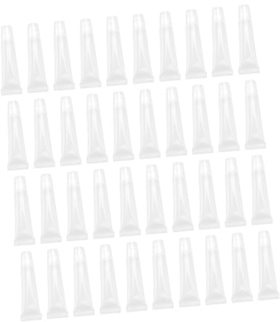 KAILIKETIY 40 Stück Lip Pomade Tuben Leere Lippenbalsam Behälter für DIY Kosmetik und Wiederverwendbar für Lippenpflege Körperlotion und Gelee