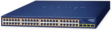 Planet 48 porte PoE + 4 porte SFP Switch GSW-5240HP