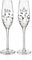 Me to You Tatty Teddy Wedding Champagne Glasses in a Gift Box - Official Collection, Blue,grey,silver