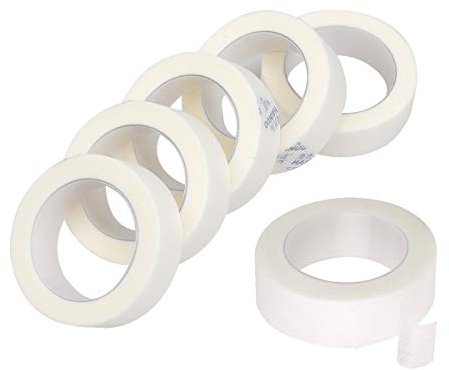 6 Rollen Tape Wimpernverlängerung, Klebeband Wimpernverlängerung, Wimpernklebeband für Wimpern Lash Extension, Lint Free