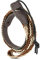 Planet Waves D'Addario Accessories Mandolin Strap - Mandolin Accessories - Braided Mandolin Strap - Brown/Cream
