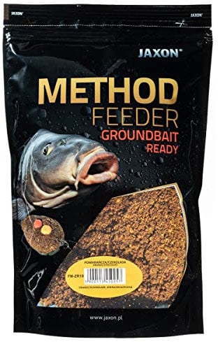 Jaxon Grundfutter Angelfutter Lockfutter Method Feeder Ready GROUNDBAIT 750g (Orange-Schokolade/FM-ZR19)