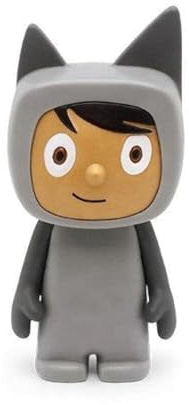 tonies Audio Character for Toniebox, Creative Grey, Figurine with Space for Up to 90 Minutes of Content for Children, for Use with Toniebox Music Player (Sold Separately)