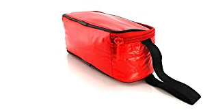 Los Eventos de la Tata. Porta Bocadillos - Portabocadillos infantil reutilizable - fiambrera infantil (Rojo)