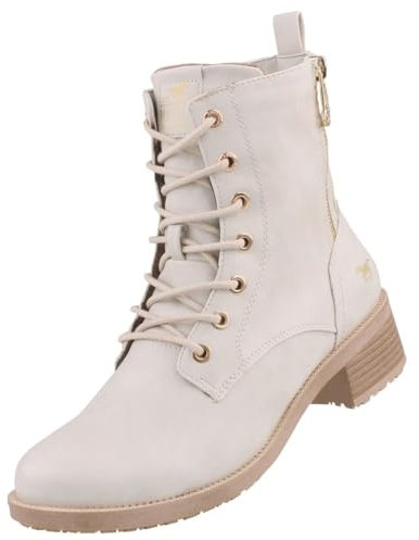 MUSTANG Stivali Donna 1402-502, Numero:40 EU, Colore:Bianco