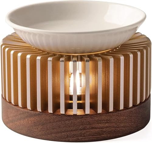 Duftlampe Teelicht | als Stövchen verwendet werden kann | duftöl lampe | Erstaunlicher nächtlicher Effekt | Duftlampe Ambiente aus eloxiertem Aluminium | Aromalampe | Aroma Diffuser(ein Roségoldes)