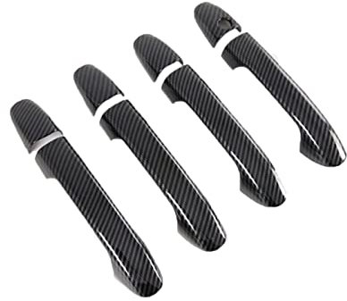 PLADEC Auto Türgriff Verkleidung Für Mercedes Benz Vito W447 2016-2021 Carbon-Faser-Außentürgriff-Abdeckungs-Ordnung Autozubehör