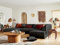 Lisa Design Onyx - modulares wohnlandschaft - Ecke rechts 7-Sitzer - Stoff Dunkelgrau