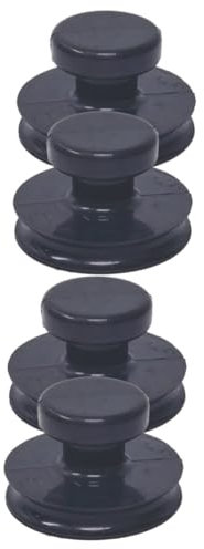 TOYANDONA 4 Pièces Bol De Bodhisattva Poignée Ventouse Manche Pour Bol Chantant Accessoires Bol Chantant Poignée De Levage Poignée De Décoration Zen Stabilisateur Yoga Caoutchouc