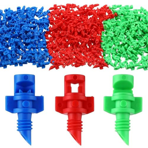 300 boquillas atomizadoras pulverizadoras 90/180/360 grados de niebla fina mini aspersor boquilla de riego de anillo de , boquilla fácil de usar