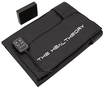 The Healtheory Refresh Infrared Sauna Blanket – Far Infrared Heat Therapy Blanket for Detox & Relaxation, Personal Home Sauna for Up to 150°F, Extra Long (6ft7in) FIR Thermal Blanket