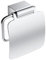 Vigour WC-Papierrollenhalter clivia mit Deckel verchromt