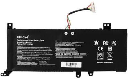 KHlove C21N1818-3 B21N1818-3 Laptop Akku für ASUS VivoBook A509 D509 F509 M509 X509 A409JA A409JB A409JP X409DA X409BA A409 D409 F409 M409 X409 D409BA D409DA M409BA M409DA F409FA A409MA A409FA A409FJ